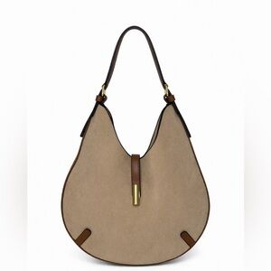 Elegant Tan Hobo Bag